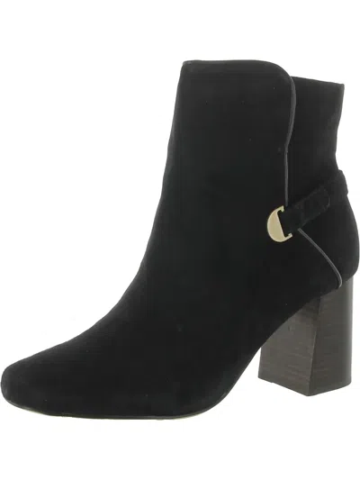 Bella Vita Siti Womens Leather Square Toe Ankle Boots In Multi