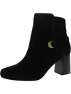Bella Vita Siti Womens Leather Square Toe Ankle Boots In Multi