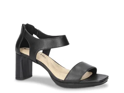 Bella Vita Sonic Ankle Strap Sandal In Black