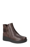 Bella Vita Sueann Platform Bootie In Brown