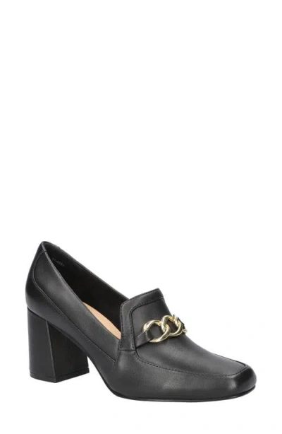 Bella Vita Tam Pump In Black Leather