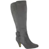 Bella Vita Troy Ii Plus  Womens Zipper Tall Knee-high Boots In Grey