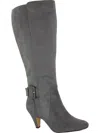 Bella Vita Troy Ii Plus  Womens Zipper Tall Knee-high Boots In Grey