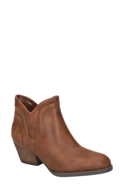 Bella Vita Trust Bootie In Tan