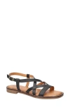 Bella Vita Tya Strappy Sandal In Black Italian Leather