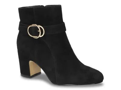 Bella Vita Wide Width Gamela Bootie In Black