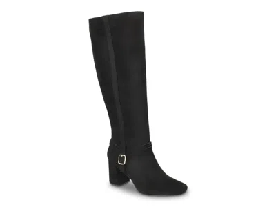 Bella Vita Wide Width Oleander Wide Calf Boot In Black