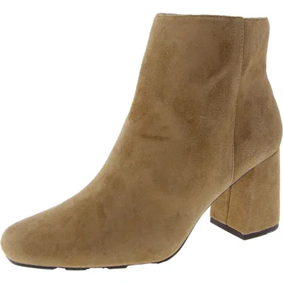 Bella Vita Wilma Womens Padded Insole Side Zipper Heels In Brown
