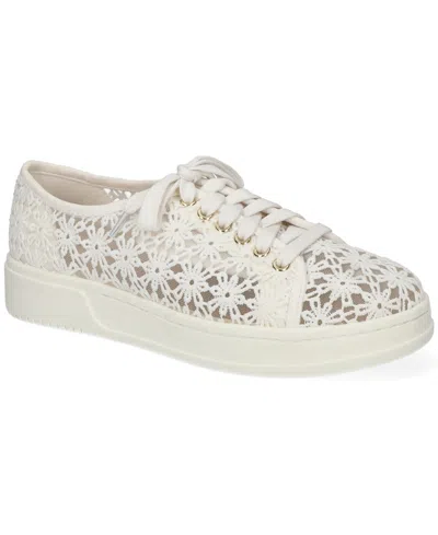 Bella Vita Abagale Lace Platform Sneaker In White