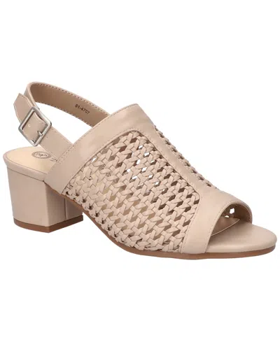 Bella Vita Women's Adley Block Heel Sandals In Taupe