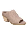 Bella Vita Alivia Peep Toe Mule In Taupe