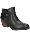 Bella Vita Women's Audrina Block Heel Booties In Black