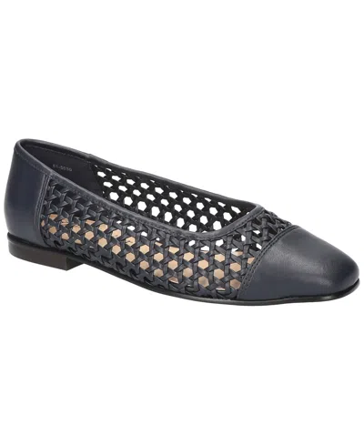 Bella Vita Women's Beloved Square Toe Flats In Navy