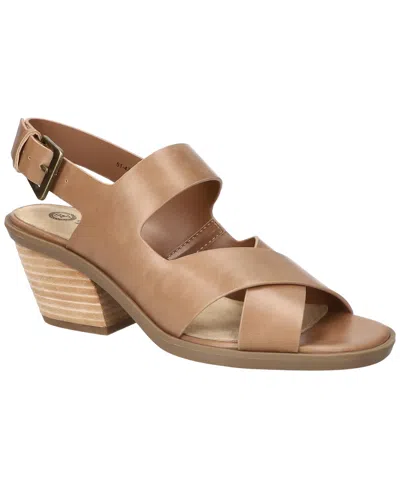 Bella Vita Women's Cameron Block Heel Sandals In Nude