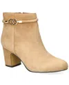 Bella Vita Women's Diaz Booties In Neutral