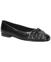 Bella Vita Francie Ballet Flat In Black