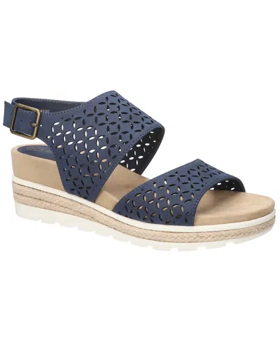Bella Vita Women's Inaya Wedge Sandals In Navy