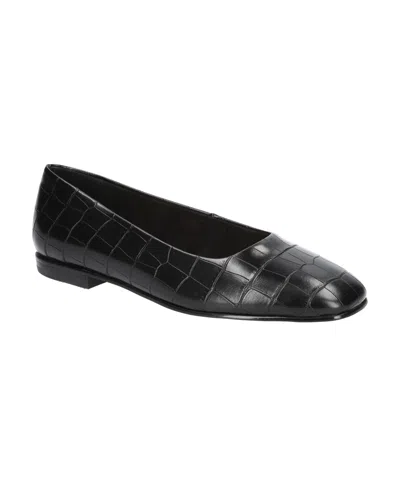 BELLA VITA WOMEN'S KIMIKO SQUARE TOE FLATS