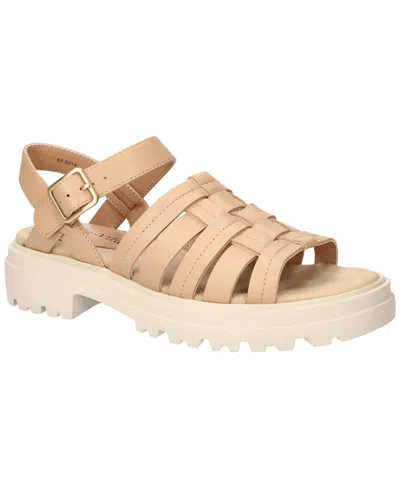 Bella Vita Loni Platform Sandal In Neutral