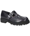 Bella Vita Women's Makell Comfort Lug Buckle Loafers In Black