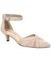 Bella Vita Women's Malani Kitten Heel Pumps In Almond Kidsuede Leather