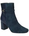 Bella Vita Quincy Boot In Navy Kidsuede Leather