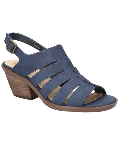 Bella Vita Women's Rhodes Block Heeled Sandals In Navy