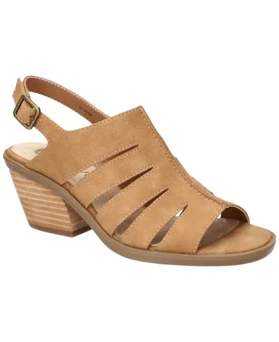 Bella Vita Women's Rhodes Block Heeled Sandals In Tan