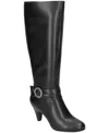 Bella Vita Womens Zipper Mid-calf Boots In Black