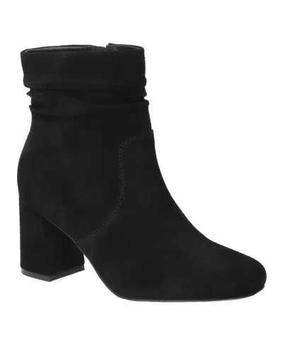 Bella Vita Women's Shasta Square Toe Ankle Boots In Black