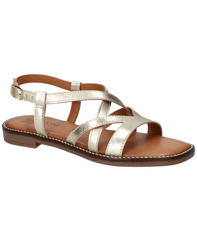 Bella Vita Women's Tya-italy Flat Sandals In Champagne
