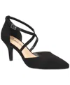 Bella Vita Zabella Pointed Toe Pump In Black Suede