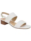 Bella Vita Womens Ankle Strap Block Heel Slingback Sandals In Multi