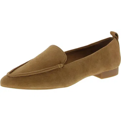 Bella Vita Womens Block Heel Faux Suede Loafers In Multi