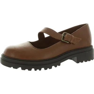 Bella Vita Womens Buckle Leather Mary Janes In Multi