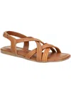 Bella Vita Womens Comfort Insole Manmade Flatform Sandals In Brown