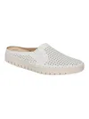 Bella Vita Refresh Womens Leather Slip-on Mules In White