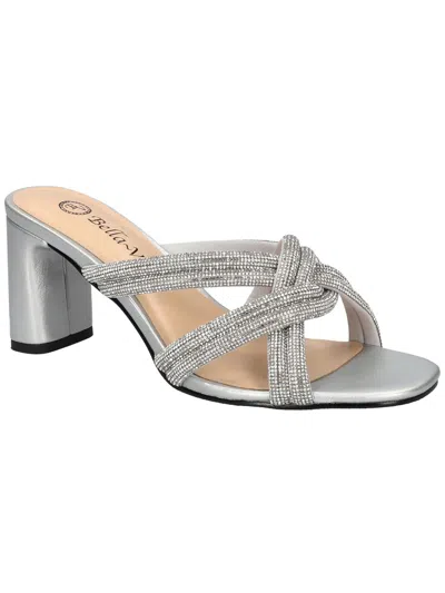 BELLA VITA WOMENS SLIP ON BLOCK HEEL