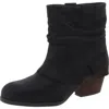 Bella Vita 514181 Womens Slouchy Manmade Ankle Boots In Black
