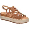 Bella Vita Womens Strappy Leather Espadrilles