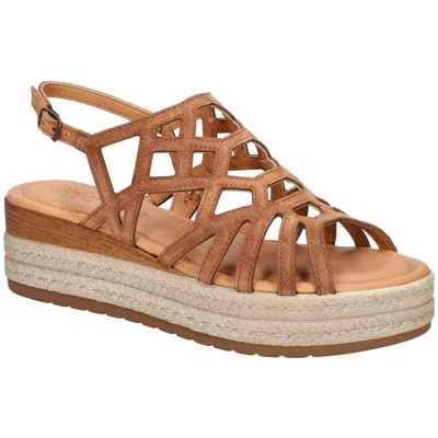 Bella Vita Womens Strappy Leather Espadrilles