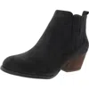 Bella Vita Womens Stretch Booties In Black