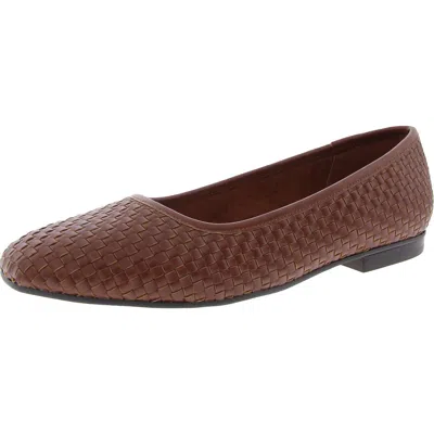 Bella Vita Womens Woven Man Made Flat Shoes In Multi