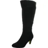 Bella Vita Womens Zipper Knee-high Boots In Black