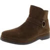 Bella Vita Womens Zipper Leather Ankle Boots In Multi