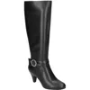 Bella Vita Womens Zipper Mid-calf Boots In Black