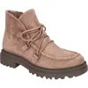Bella Vita Xandy Womens Manmade Faux Leather Ankle Boots In Taupe Suede