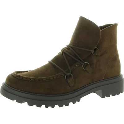 Bella Vita Xandy Womens Lugged Sole Man Made Booties In Multi