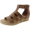Bella Vita Zinia Womens Faux Suede Peep Toe Wedge Sandals