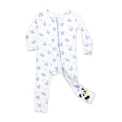 Bellabu Bear Kids'  Baby Butterfly Convertible Footie In White
